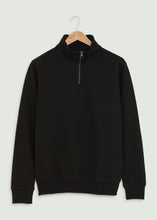 Load image into Gallery viewer, Dean 1/4 Zip Top - Black