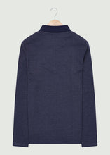 Load image into Gallery viewer, Elliston LS Polo Shirt - Navy