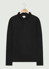 Albery LS Polo Shirt - Black