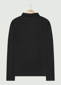 Albery LS Polo Shirt - Black
