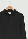 Albery LS Polo Shirt - Black