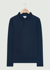 Albery LS Polo Shirt - Dark Navy