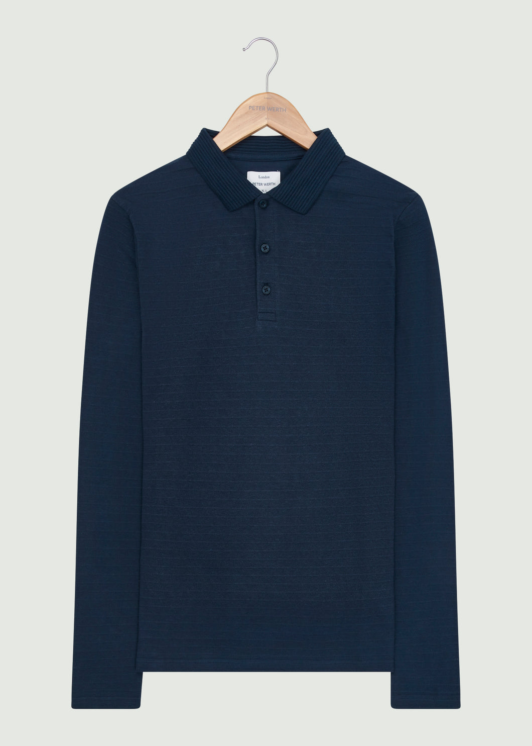 Albery LS Polo Shirt - Dark Navy