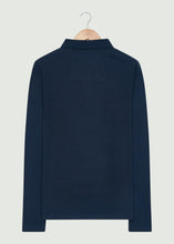 Load image into Gallery viewer, Albery LS Polo Shirt - Dark Navy
