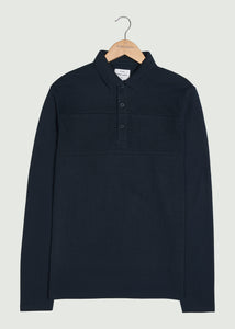 Noaks LS Polo Shirt - Dark Navy