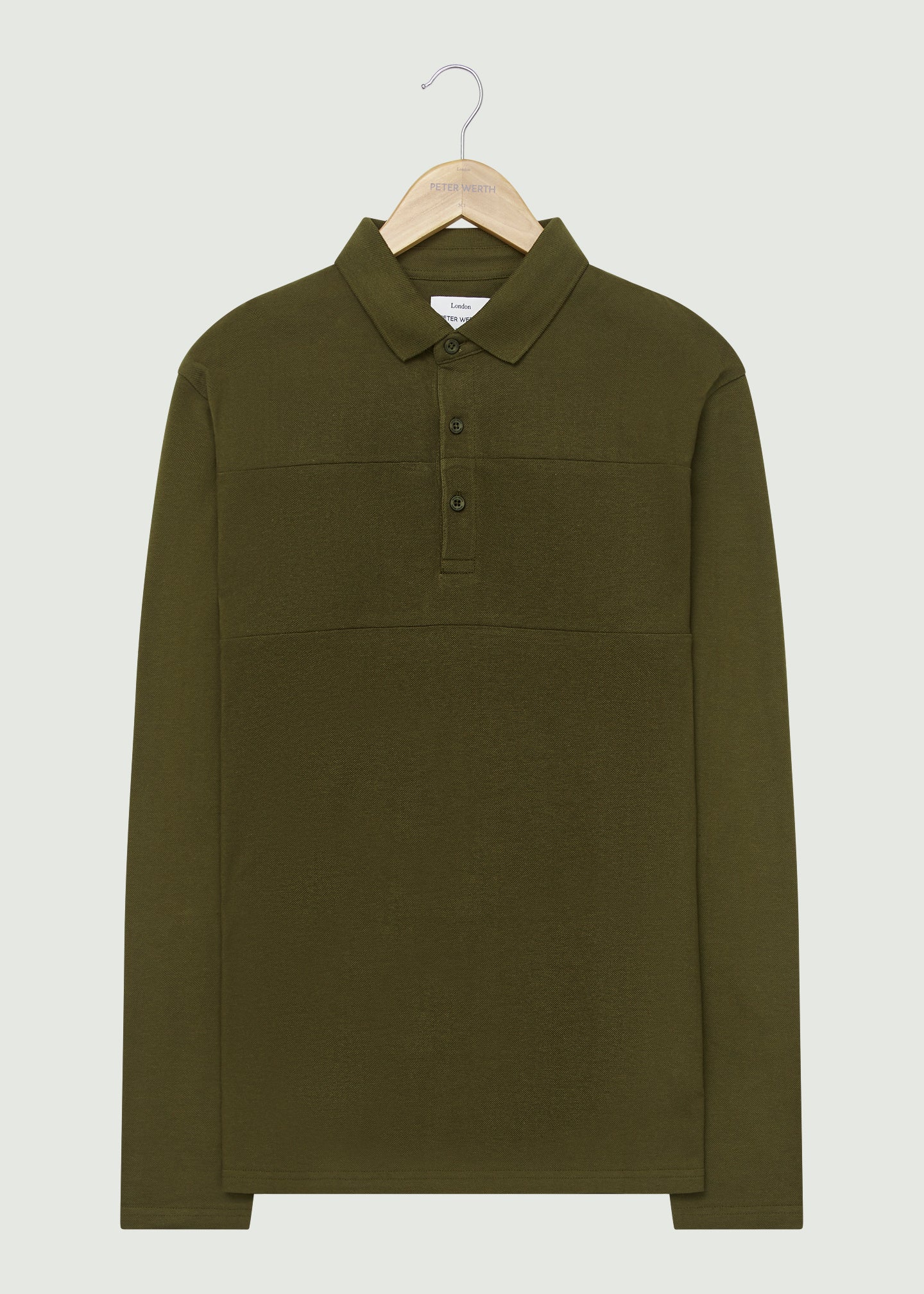 Noaks LS Polo Shirt - Olive