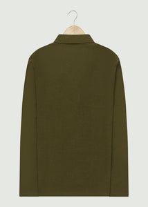 Noaks LS Polo Shirt - Olive