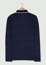 Load image into Gallery viewer, Balsom LS Polo Shirt - Dark Navy