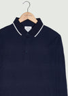 Balsom LS Polo Shirt - Dark Navy