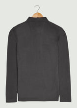 Load image into Gallery viewer, Glasby LS Polo Shirt - Dark Grey Marl