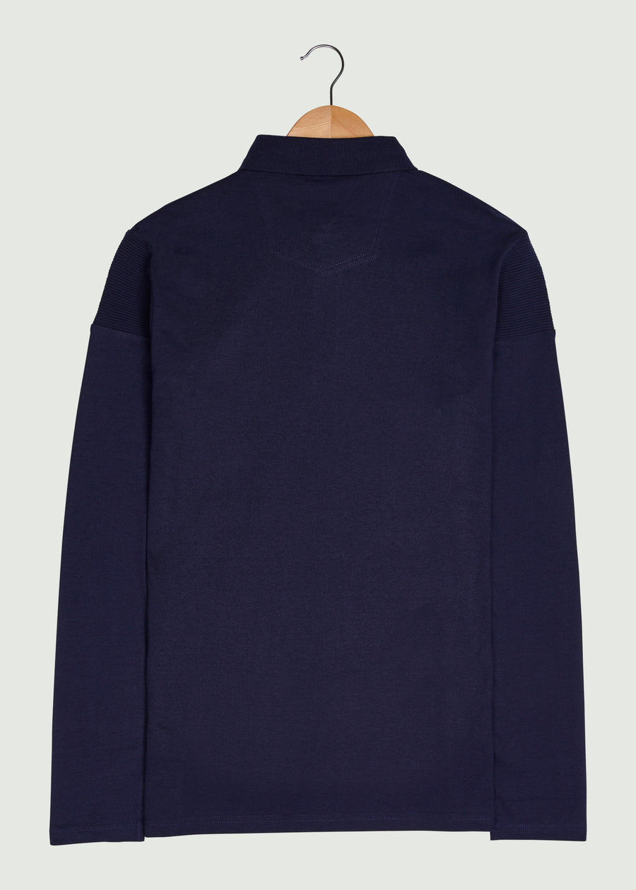 Chessum LS Polo Shirt - Navy