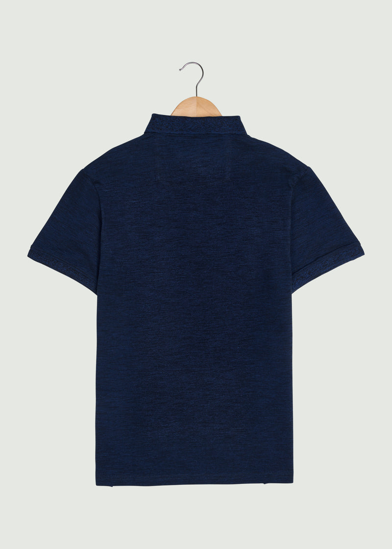 Arbour Polo Shirt - Navy Marl