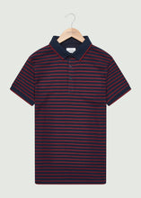 Load image into Gallery viewer, Barrow Polo Shirt - Navy/Burgundy