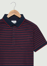 Load image into Gallery viewer, Barrow Polo Shirt - Navy/Burgundy