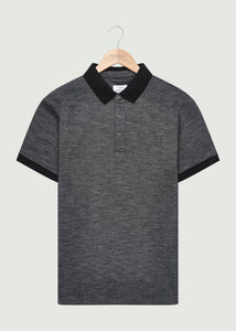 Club Polo Shirt - Dark Grey Marl