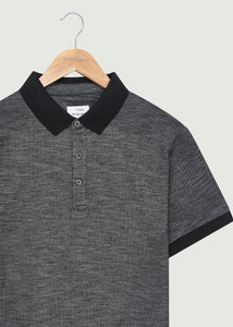 Club Polo Shirt - Dark Grey Marl