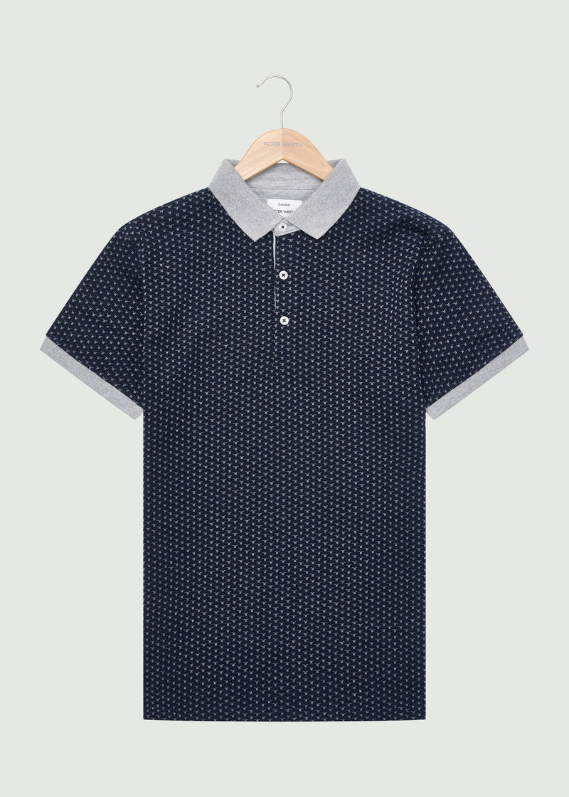 Jak Polo Shirt - Navy