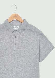 Knolls Polo Shirt - Grey Marl