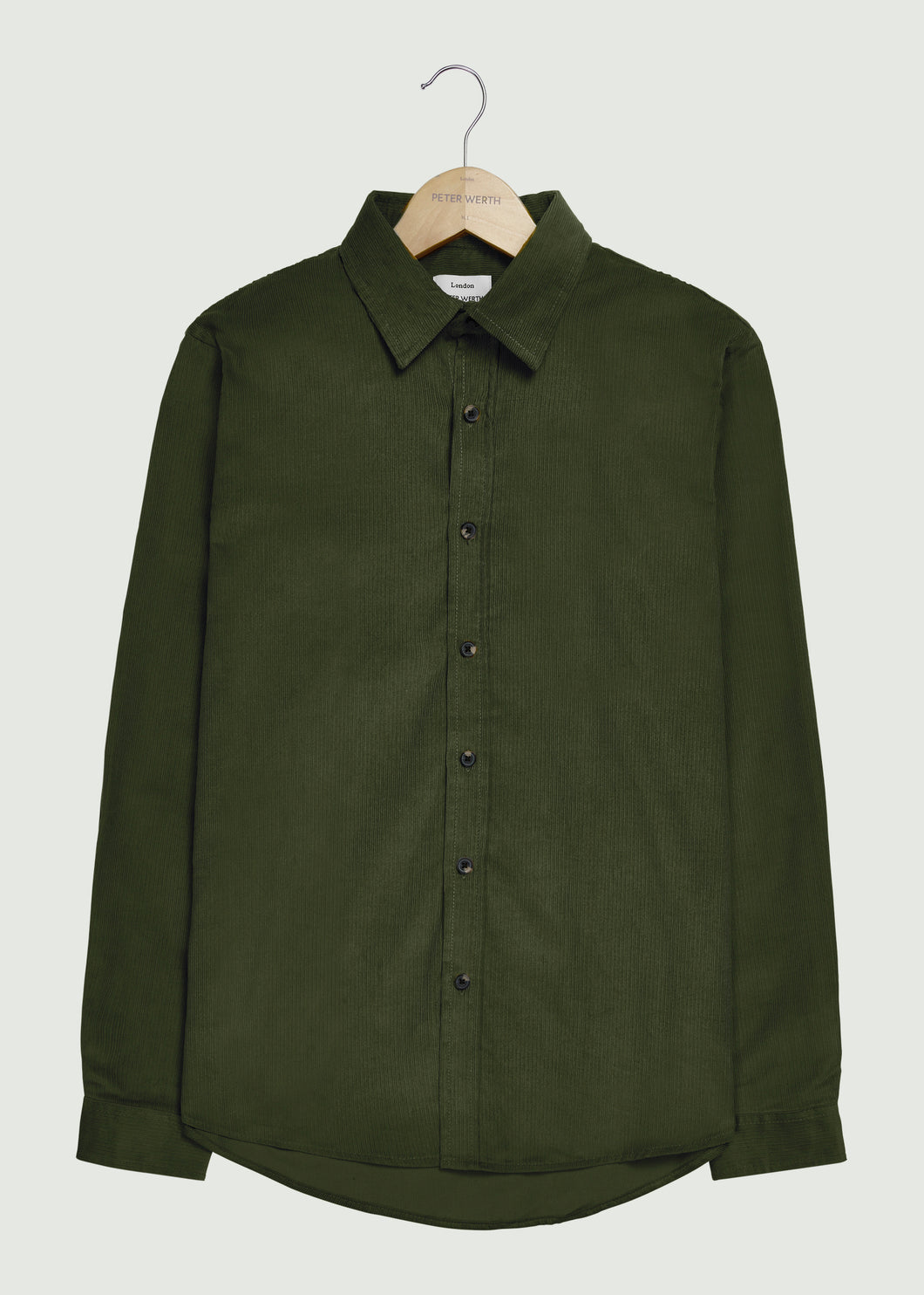 Daker LS Shirt - Dark Brown
