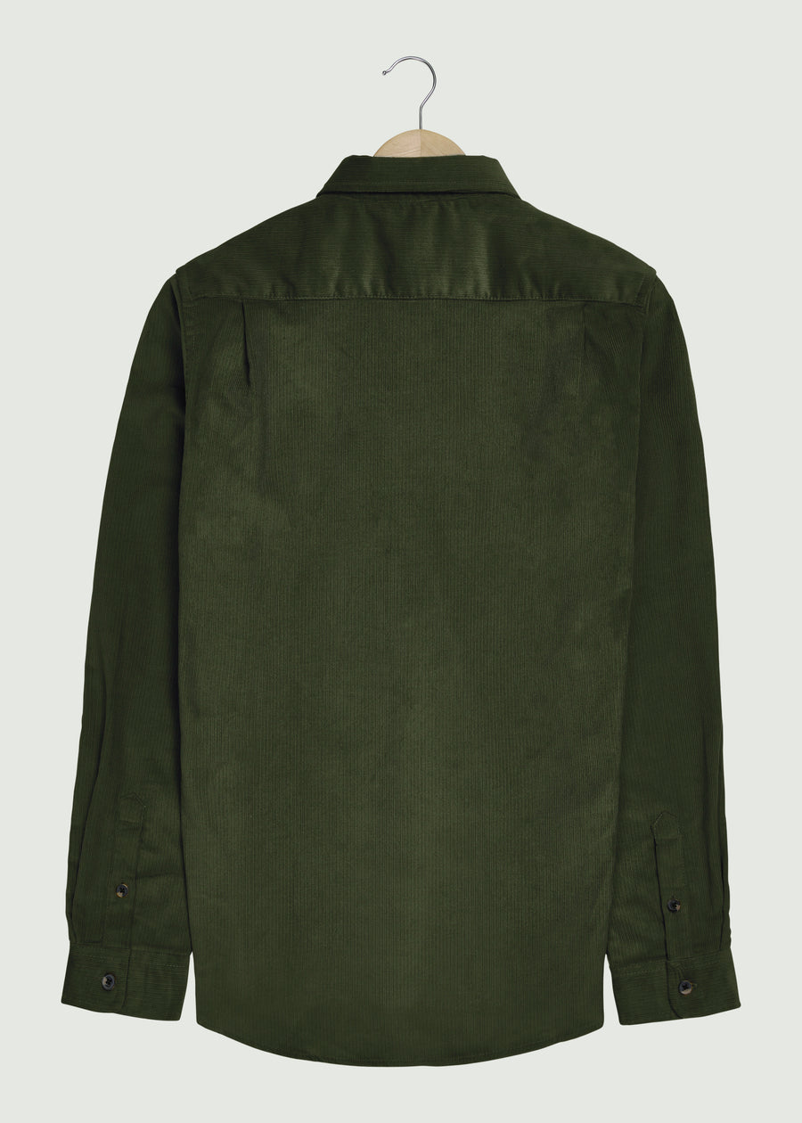 Daker LS Shirt - Dark Brown