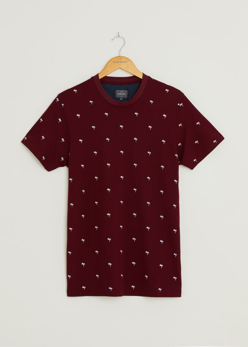 Sandunes T-Shirt - Burgundy