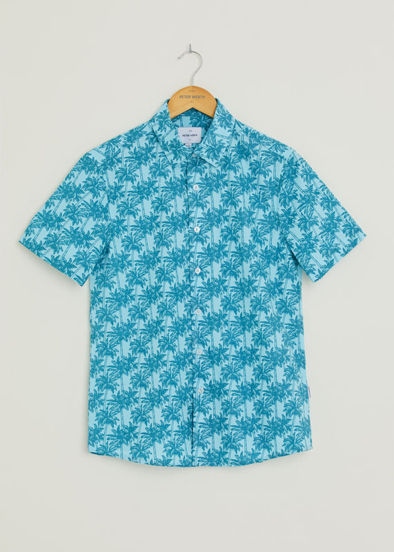 Vale Short Sleeve Shirt - Light Blue