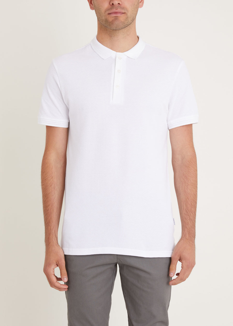 Baran Polo Shirt - White