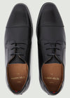 Curtis Toe Cap Derby Shoes - Black
