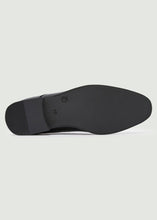 Load image into Gallery viewer, Curtis Toe Cap Derby Shoes - Black