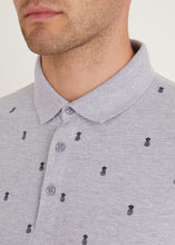 Load image into Gallery viewer, Davenant Polo Shirt - Grey Marl