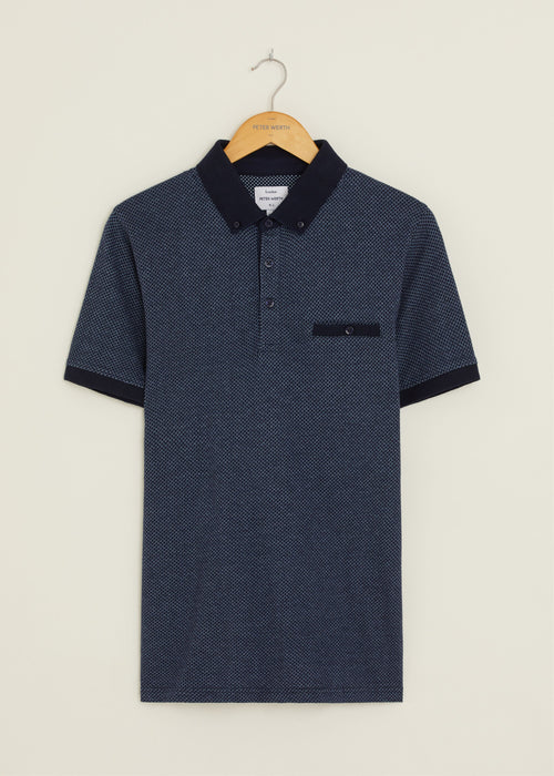 Glasshouse Polo Shirt - Navy