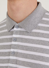 Load image into Gallery viewer, Gresley Polo Shirt - Grey/White