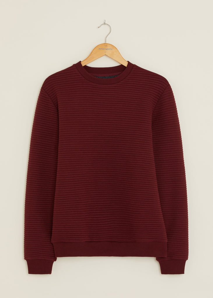Peter Werth Loadstar Sweatshirt - Burgundy
