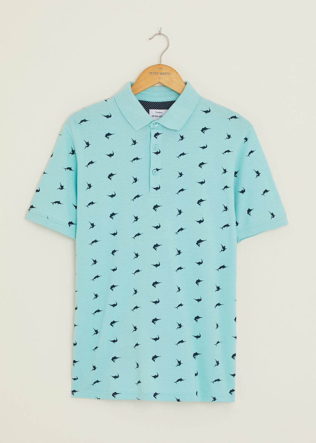 Marlin Polo Shirt - Light Blue