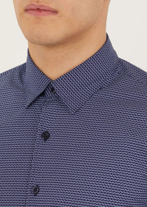 Parbury Long Sleeve Shirt - Navy
