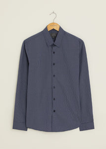 Parbury Long Sleeve Shirt - Navy