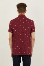 Load image into Gallery viewer, Tropic Polo Shirt - Burgundy