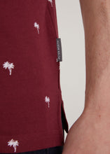 Load image into Gallery viewer, Tropic Polo Shirt - Burgundy