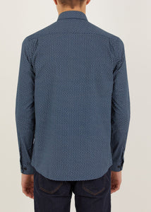 Walker Long Sleeve Shirt - Navy