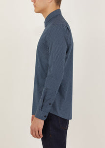 Walker Long Sleeve Shirt - Navy