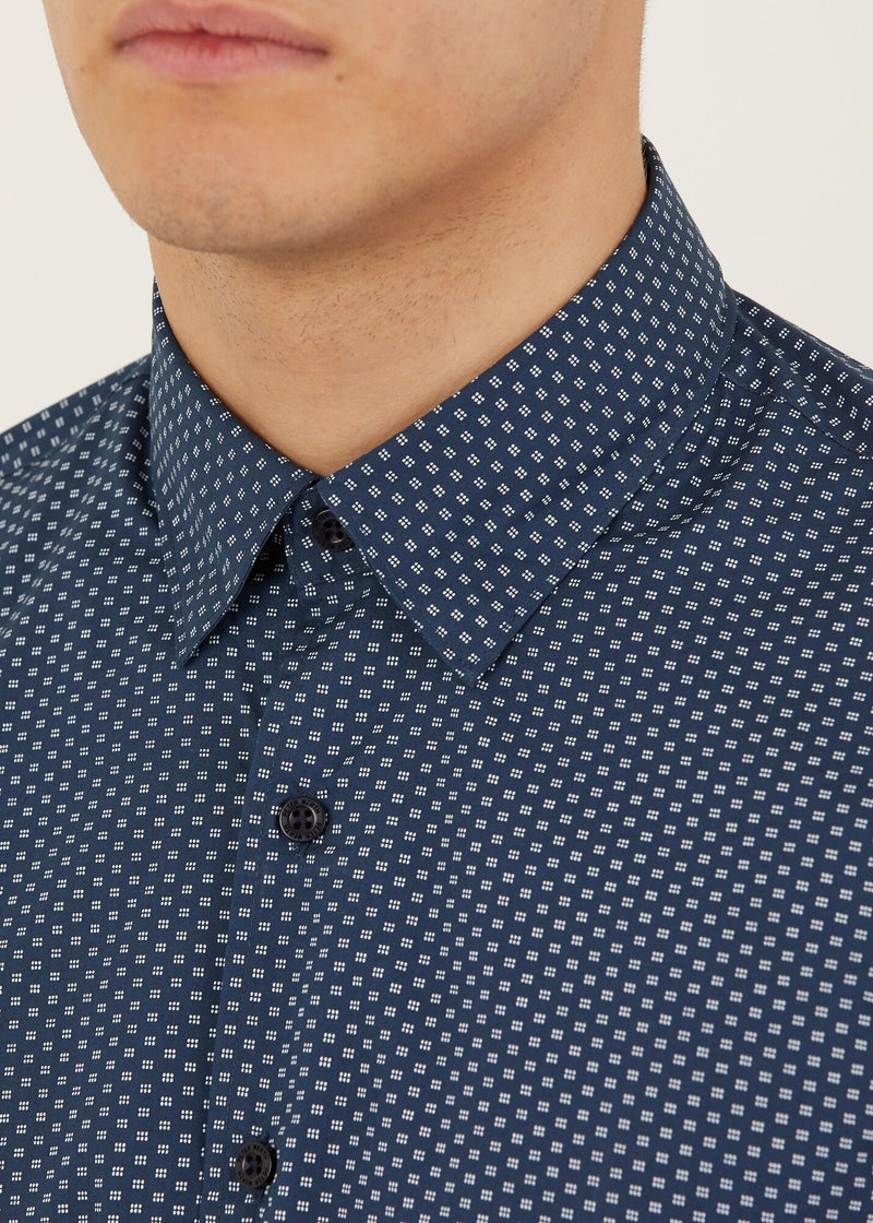 Walker Long Sleeve Shirt - Navy